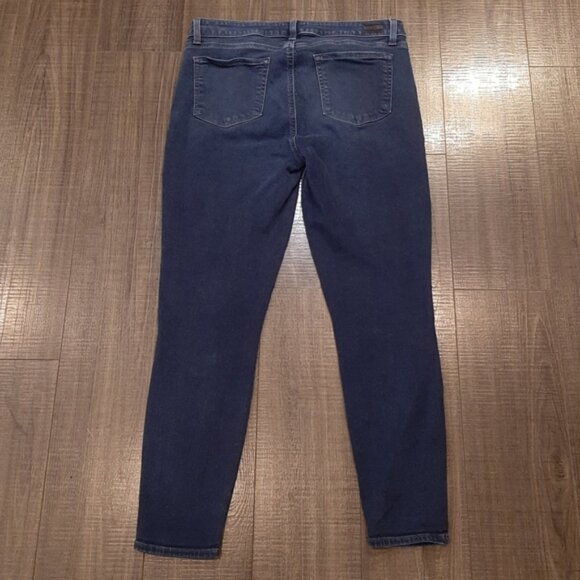 Paige Denim Verdugo Ankle Cropped Ultra Skinny Jeans High Waist Size 31 - Picture 9 of 15